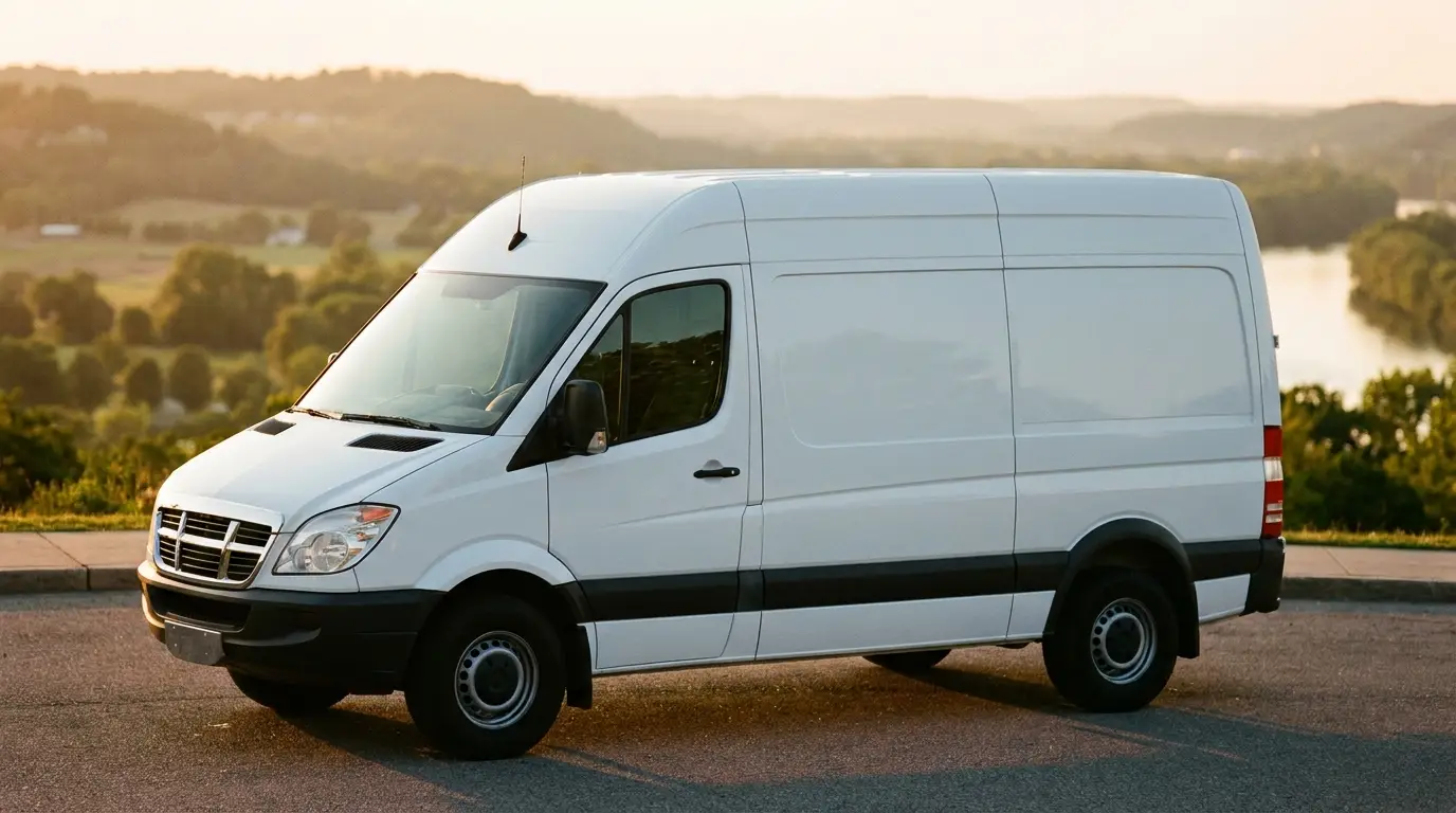 Beispielfoto eines vergleichbaren Fahrzeugs (Mercedes Sprinter)