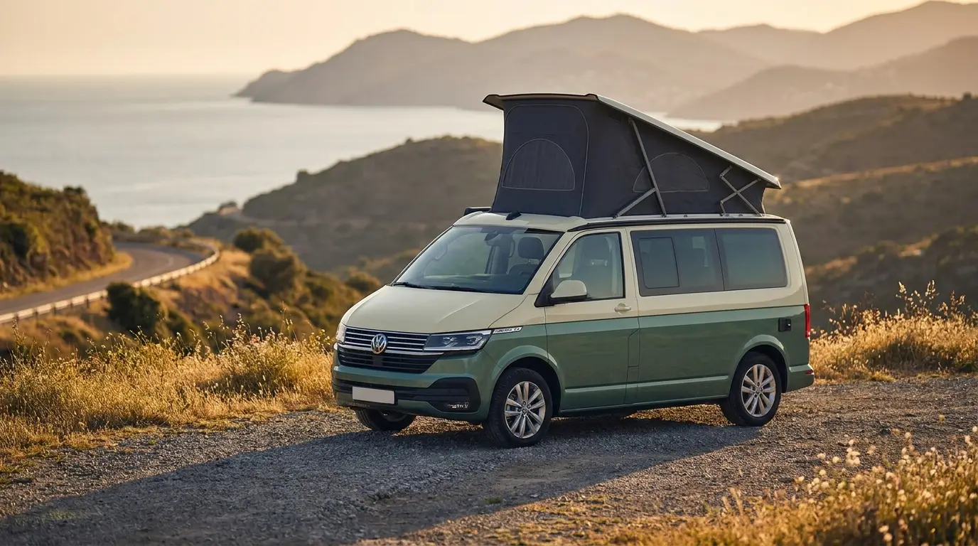 Beispielfoto eines vergleichbaren Fahrzeugs (VW T-Serie)